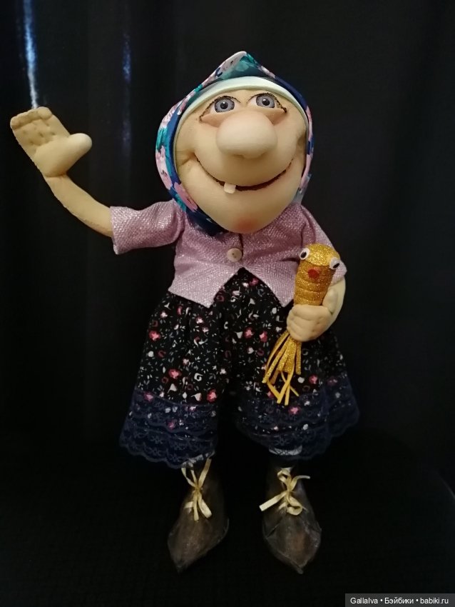 Апатамушта и К часть 27 — Куклы из капрона и чулочной техники: авторские игрушки (фото 3)