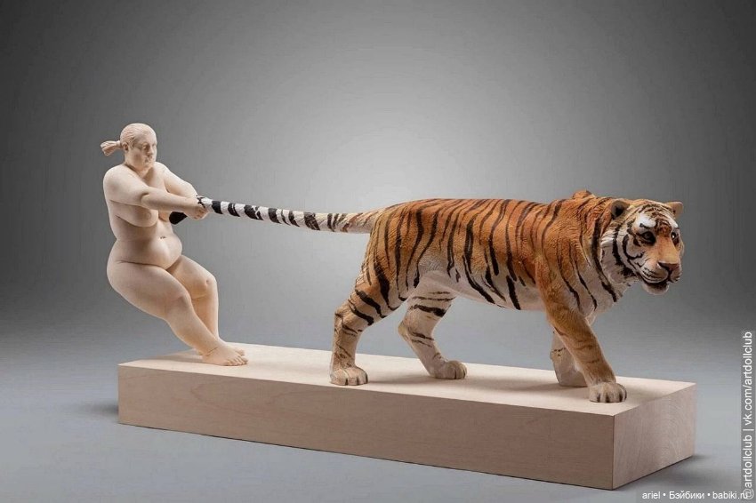 Ироничные деревянные скульптуры Матиаса Верджнера (Matthias Verginer) (фото 5)