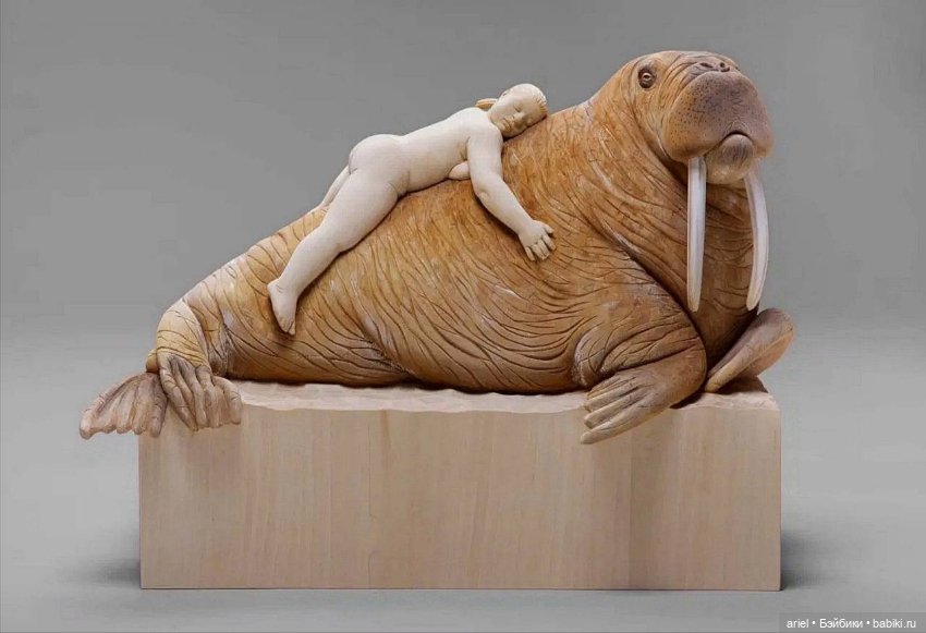 Ироничные деревянные скульптуры Матиаса Верджнера (Matthias Verginer) (фото 7)