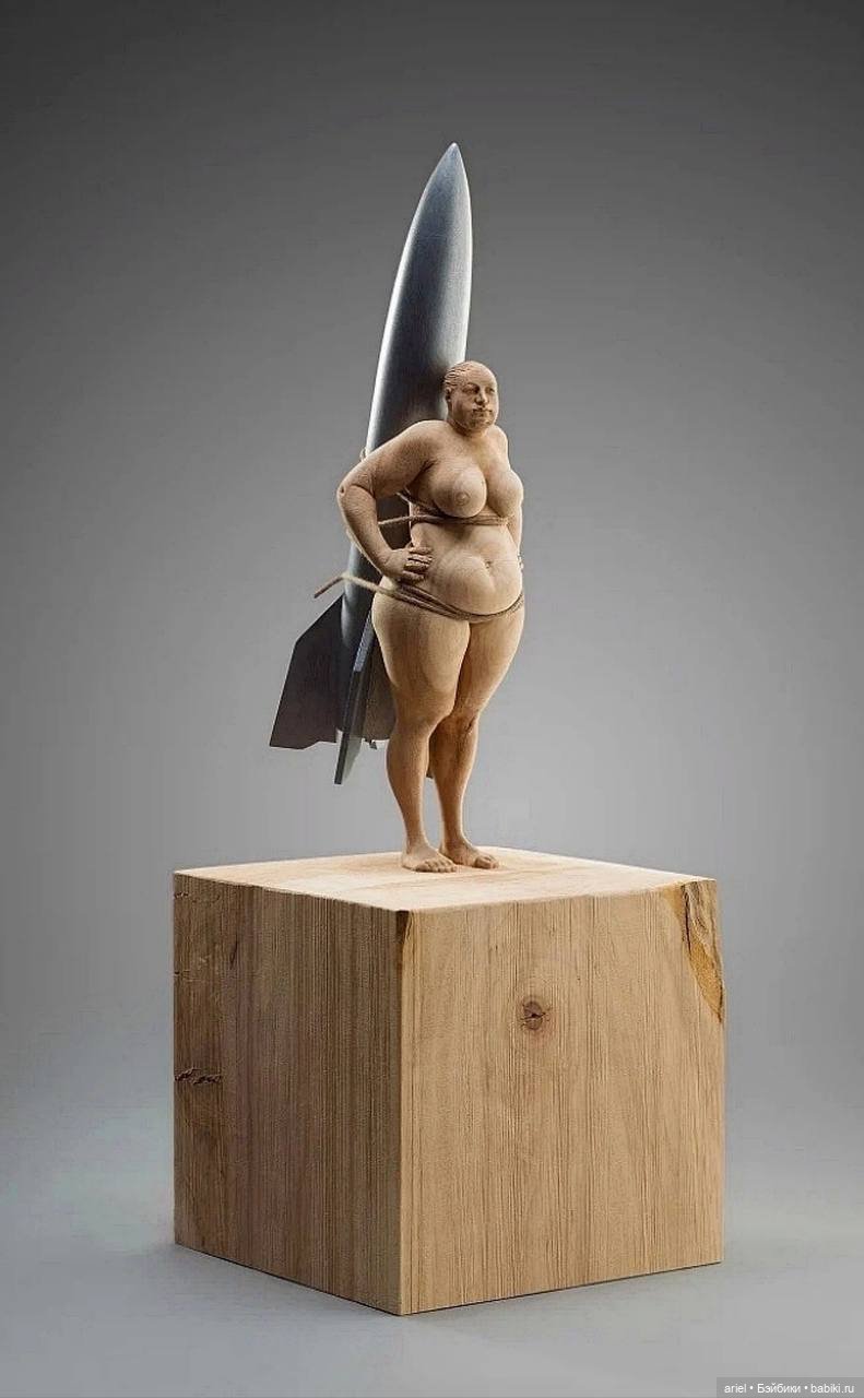 Ироничные деревянные скульптуры Матиаса Верджнера (Matthias Verginer) (фото 8)