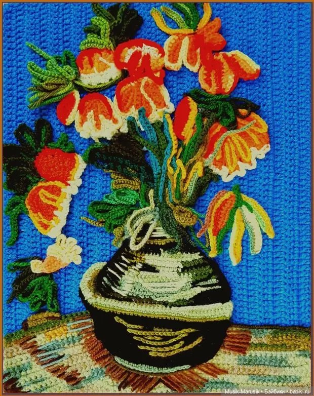 Завораживающие картины крючком от Beata Bylinka