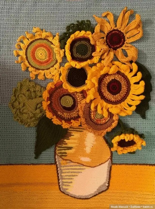 Завораживающие картины крючком от Beata Bylinka (фото 8)
