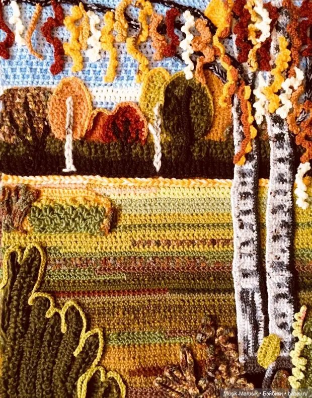 Завораживающие картины крючком от Beata Bylinka