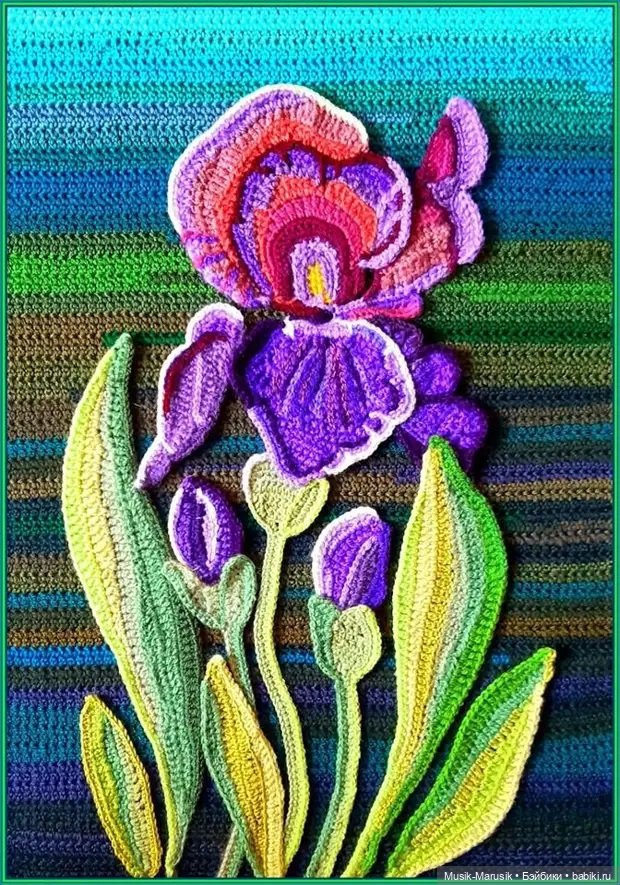 Завораживающие картины крючком от Beata Bylinka