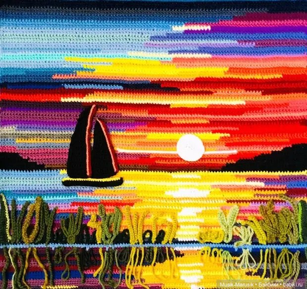 Завораживающие картины крючком от Beata Bylinka (фото 7)