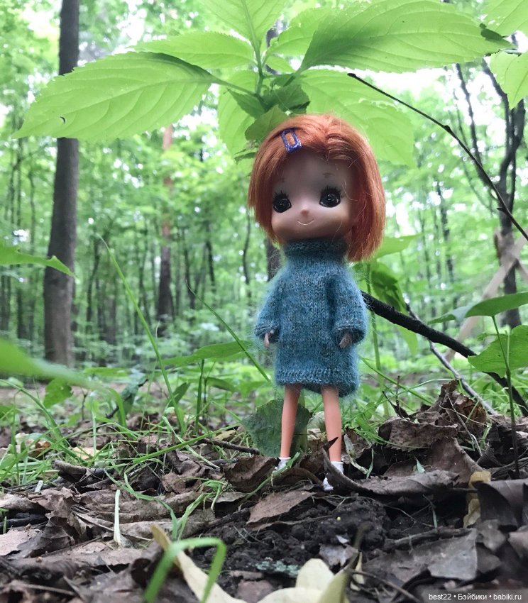 Прогулка по парку с куклой Лизой Kamar (фото 5)