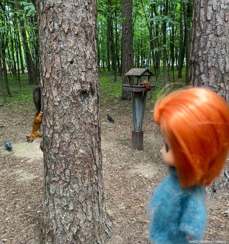 Прогулка по парку с куклой Лизой Kamar (фото 10)