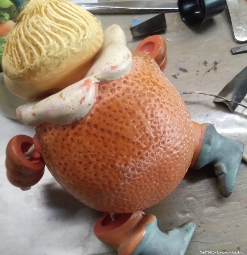 М. Вильям "синьор Апельсин", по мотивам сказки Дж. Родари - "Чиполлино" (фото 5)