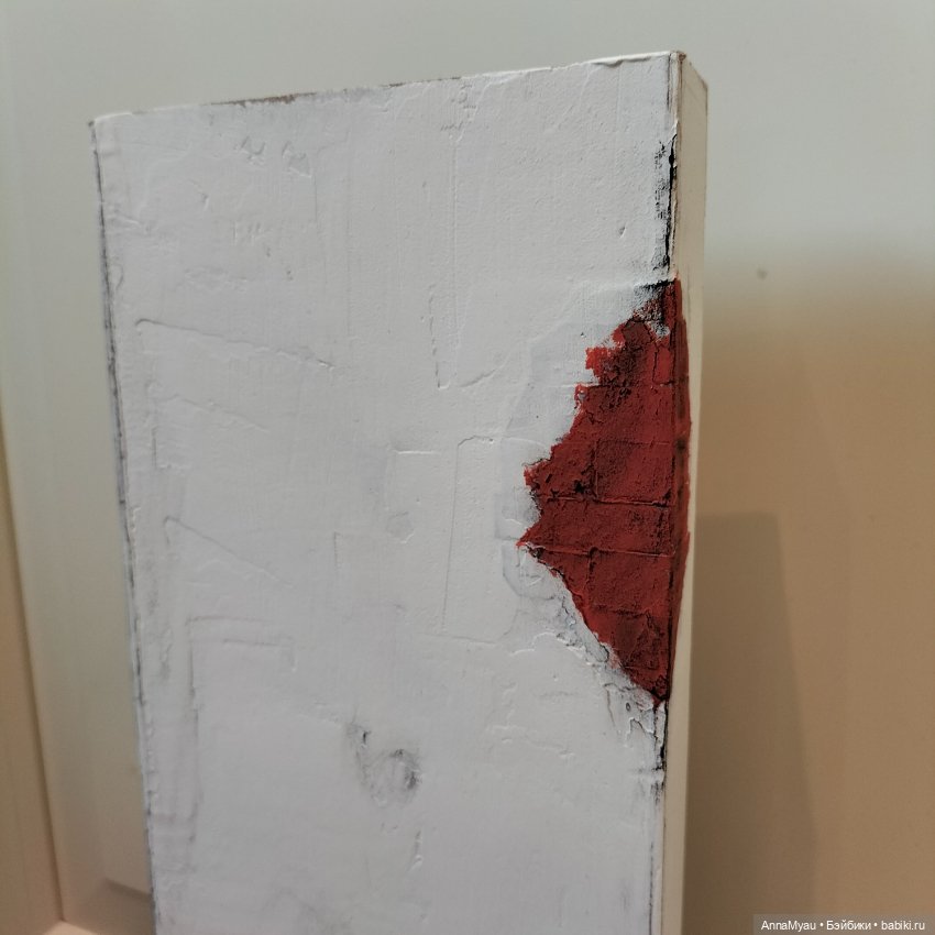 Камин в гостиной в Паучем тупике - покраска