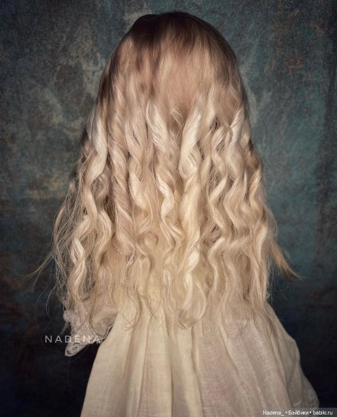 Цветные парики из козочки