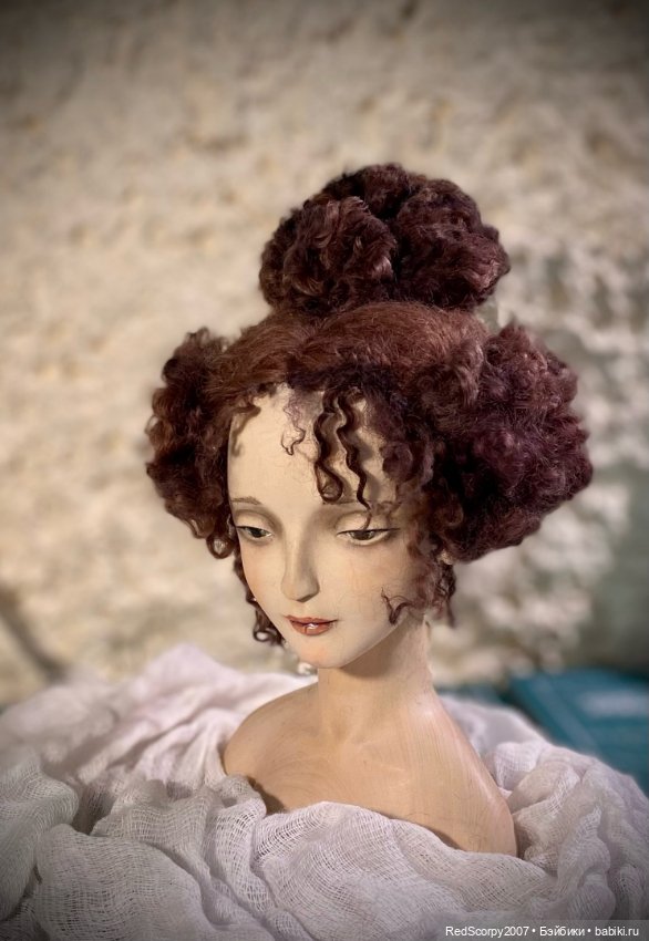 Рукотворные куклы из дерева Седовой Антонины Юрьевны на Балу кукол в Санкт-Петербурге (фото 10)