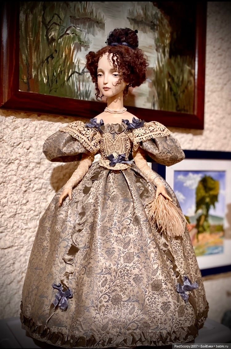 Рукотворные куклы из дерева Седовой Антонины Юрьевны на Балу кукол в Санкт-Петербурге (фото 7)