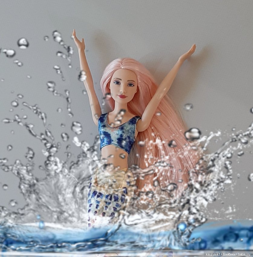 Моя первая русалочка🧜‍♀️ — Куклы Barbie (Барби): Looks