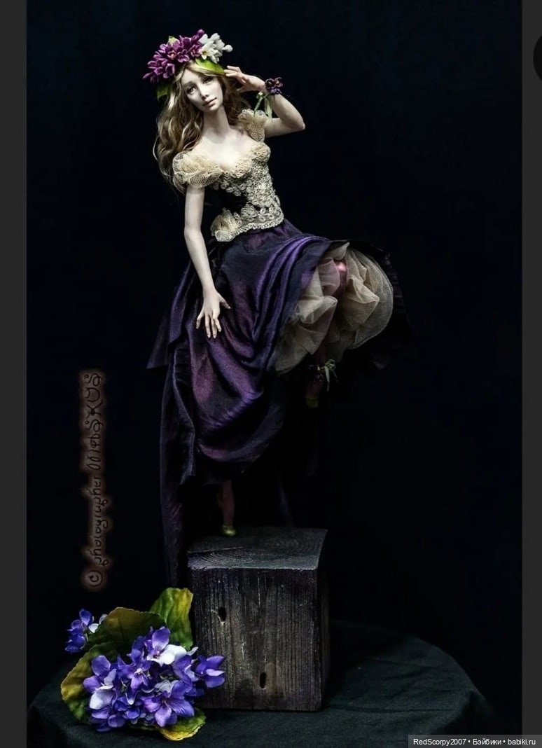 Сказочные образы от автора кукол Ольги Куля на выставке в Севкабель Порту в СПб (фото 7)