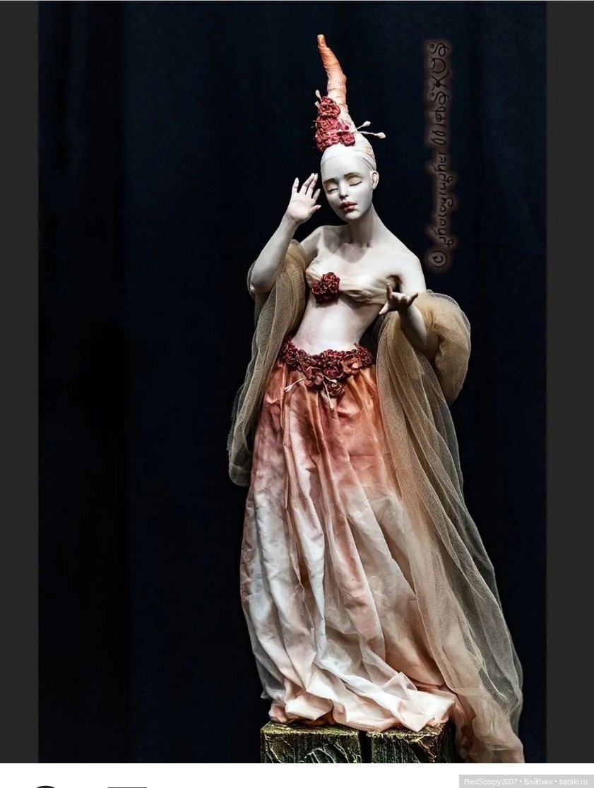 Сказочные образы от автора кукол Ольги Куля на выставке в Севкабель Порту в СПб (фото 5)