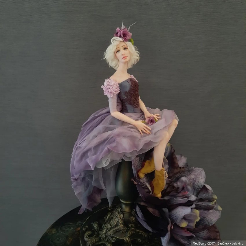 Сказочные образы от автора кукол Ольги Куля на выставке в Севкабель Порту в СПб (фото 6)