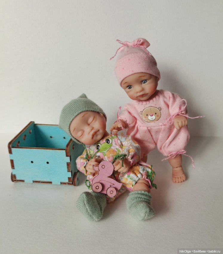 Малыши, рост 11,5 см — Авторские шарнирные куклы своими руками: лепка (фото 5)