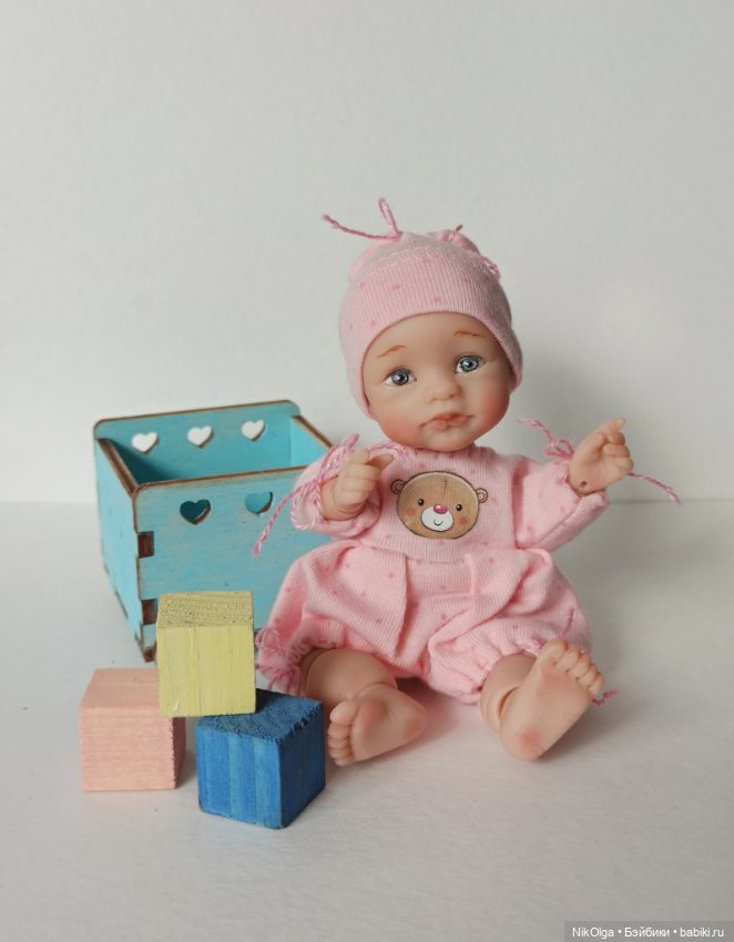 Малыши, рост 11,5 см — Авторские шарнирные куклы своими руками: лепка (фото 3)