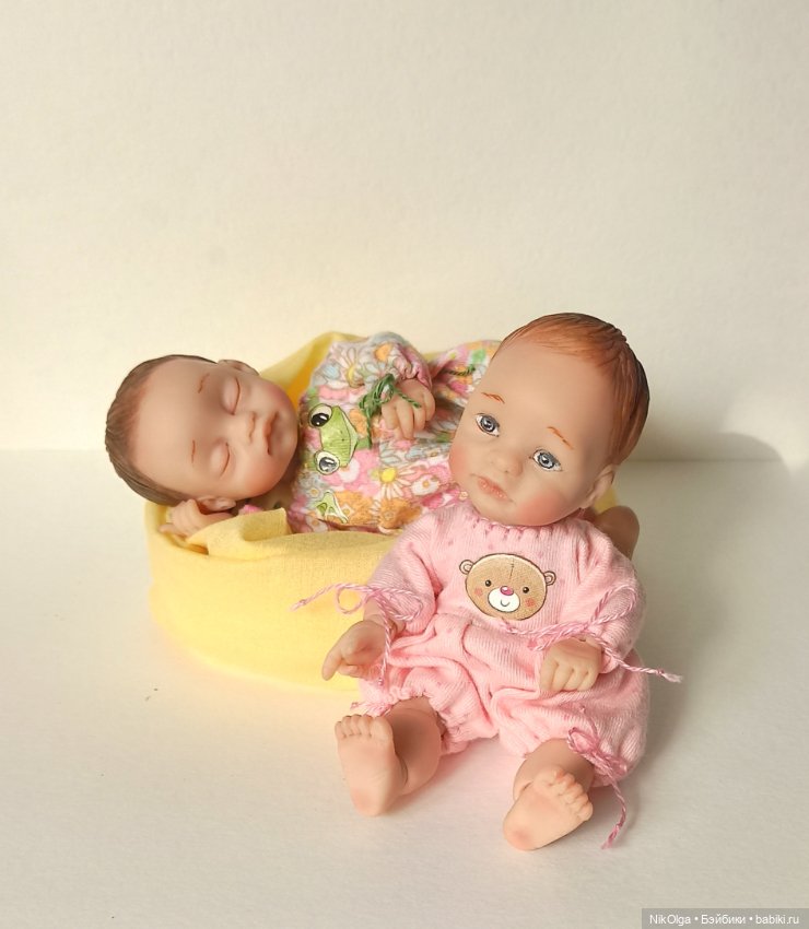 Малыши, рост 11,5 см — Авторские шарнирные куклы своими руками: лепка (фото 9)