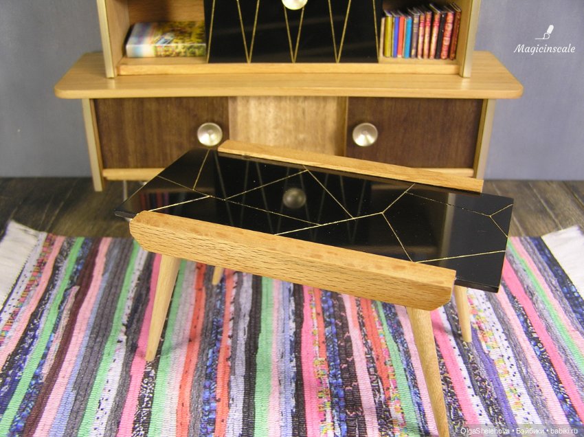 Реставрация кукольной мебели ГДР 1968 год