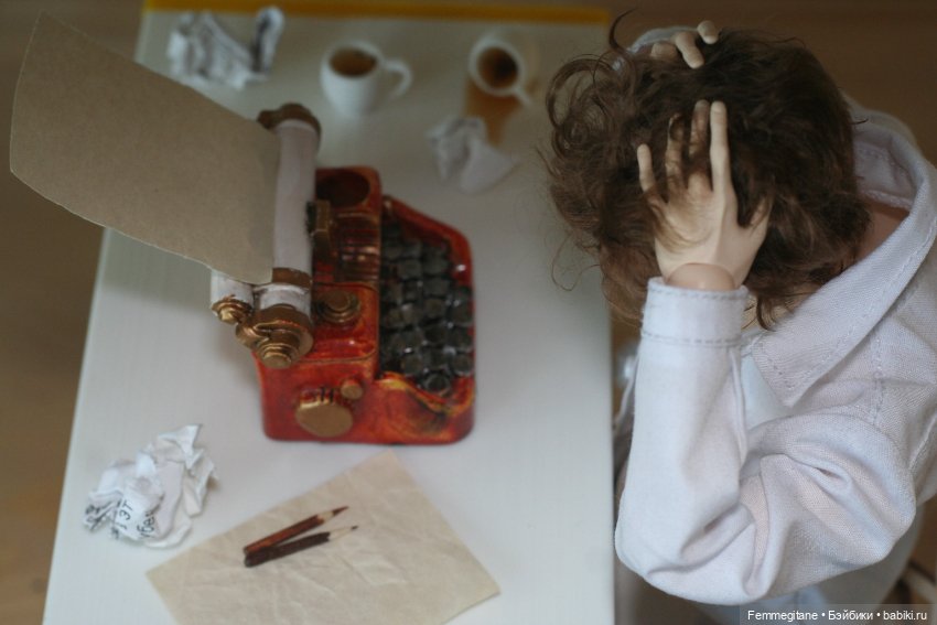 Художник слова — Фотоистории с куклами BJD (БЖД): сериалы (фото 2)