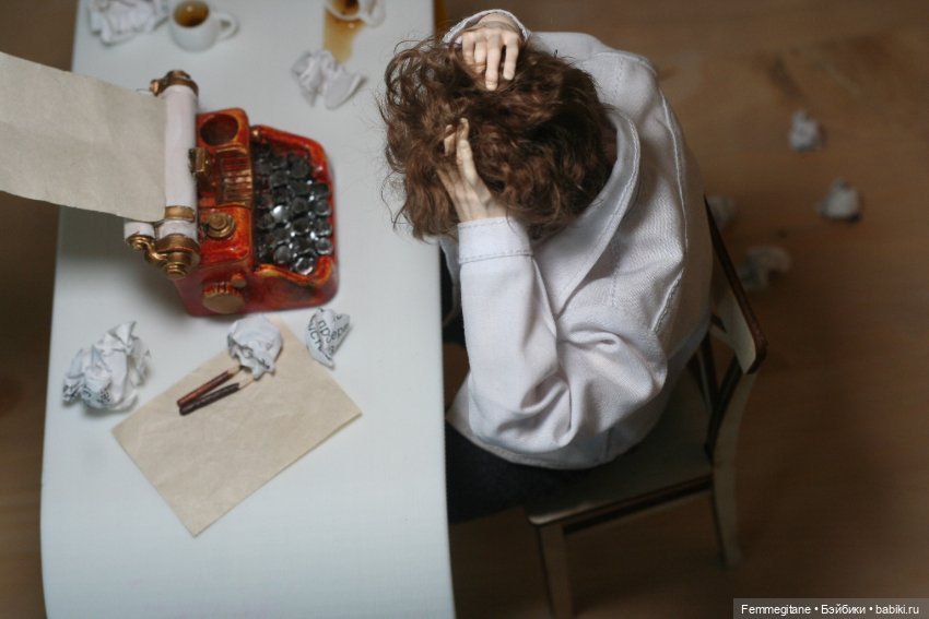 Художник слова — Фотоистории с куклами BJD (БЖД): сериалы (фото 3)