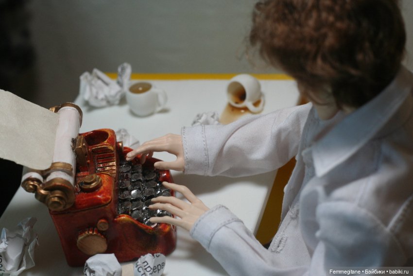 Художник слова — Фотоистории с куклами BJD (БЖД): сериалы (фото 8)