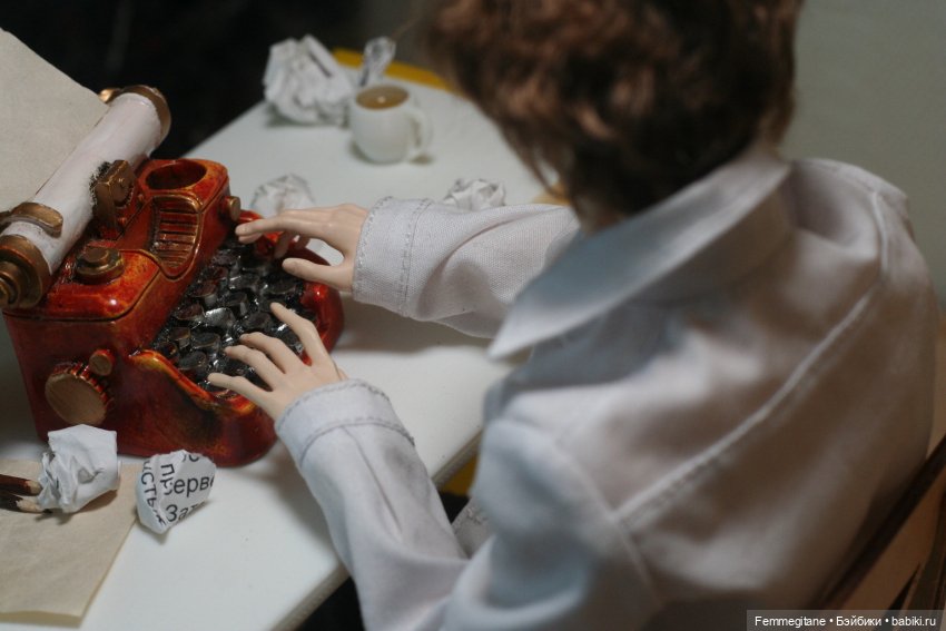 Художник слова — Фотоистории с куклами BJD (БЖД): сериалы (фото 10)