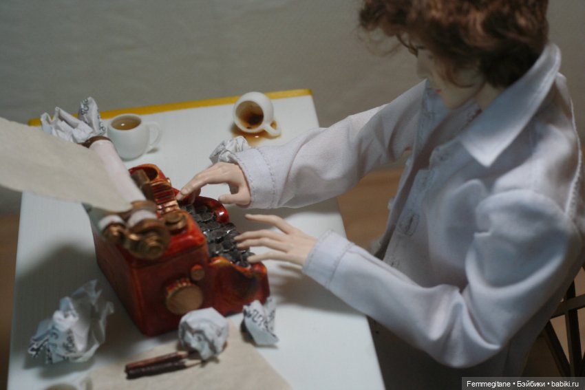 Художник слова — Фотоистории с куклами BJD (БЖД): сериалы (фото 9)