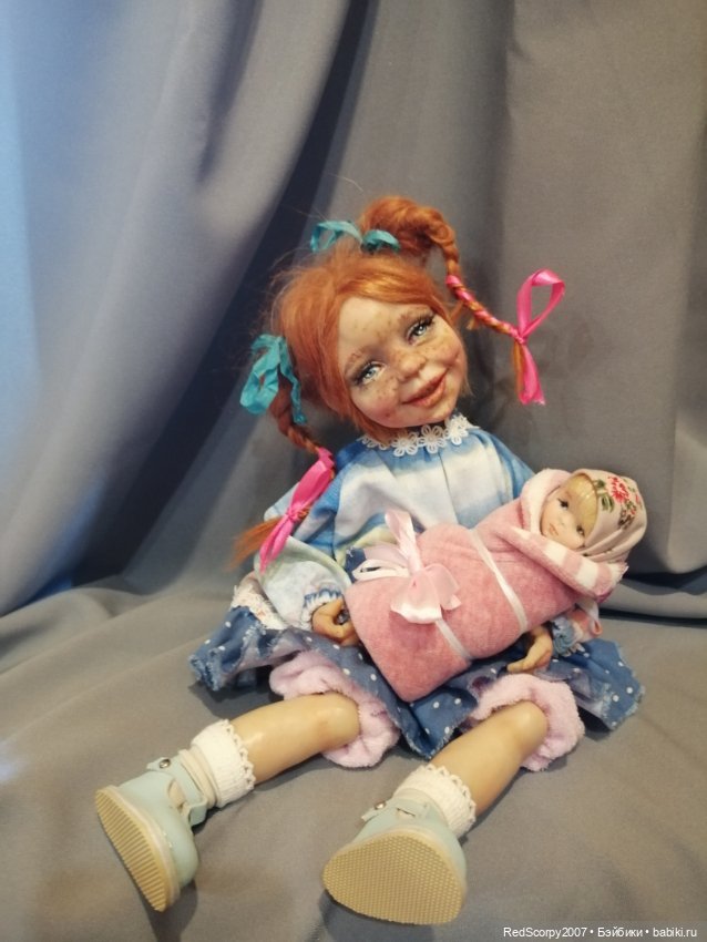 Куклы - родом из детства, от Натальи Шестухиной. г.Кандалакша Мурманской области на "Балу Кукол" в Петербурге