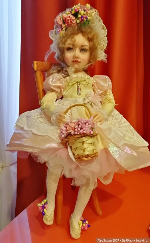 Куклы - родом из детства, от Натальи Шестухиной. г.Кандалакша Мурманской области на "Балу Кукол" в Петербурге