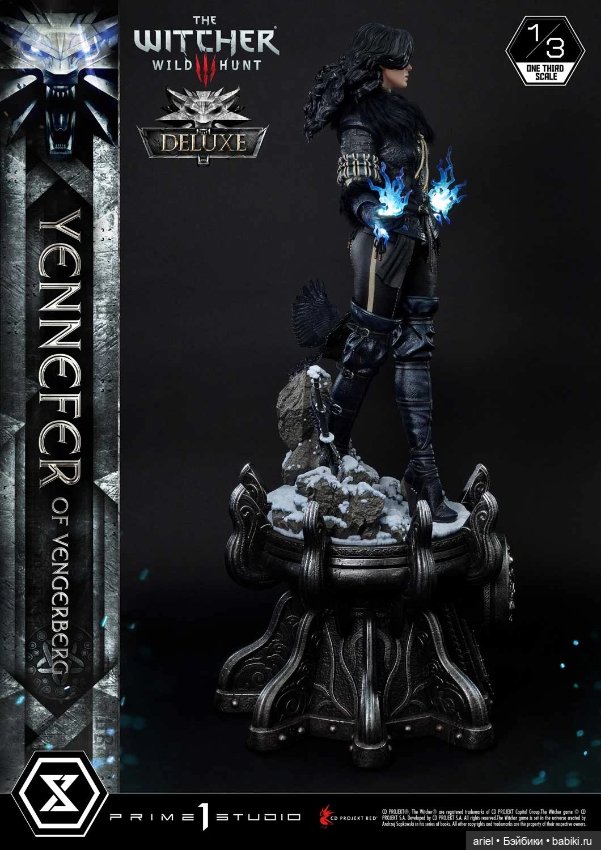 Prime 1 Studio анонсировали статую Йеннифэр из Венгерберга по мотивам игры «Ведьмак 3: Дикая Охота» (фото 2)