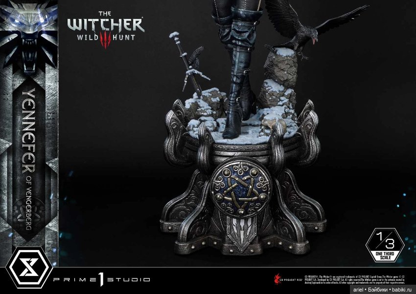 Prime 1 Studio анонсировали статую Йеннифэр из Венгерберга по мотивам игры «Ведьмак 3: Дикая Охота» (фото 7)