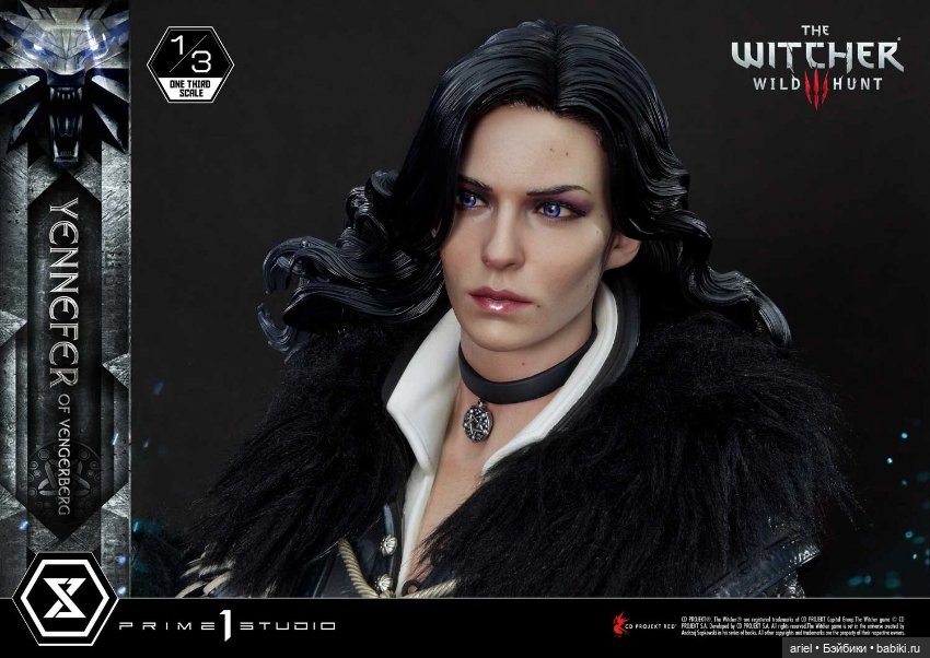 Prime 1 Studio анонсировали статую Йеннифэр из Венгерберга по мотивам игры «Ведьмак 3: Дикая Охота» (фото 5)