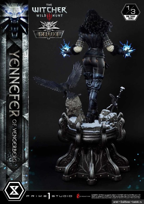 Prime 1 Studio анонсировали статую Йеннифэр из Венгерберга по мотивам игры «Ведьмак 3: Дикая Охота» (фото 3)