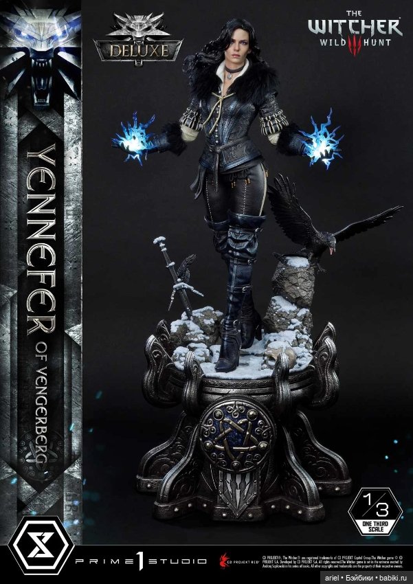 Prime 1 Studio анонсировали статую Йеннифэр из Венгерберга по мотивам игры «Ведьмак 3: Дикая Охота»