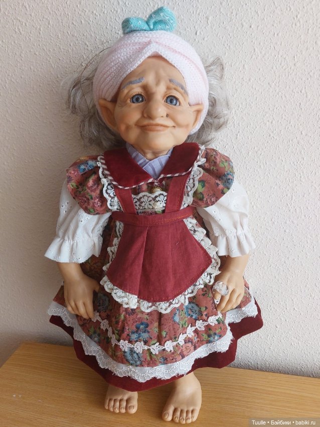 Бабушка Красной Шапочки — Куклы Berenguer (Беренджер): пупсы La Newborn (фото 2)