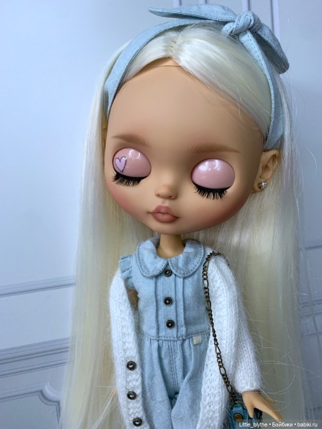 Блондиночка 💕 — Куклы Blythe (Блайз) ООАК: кастом (фото 3)
