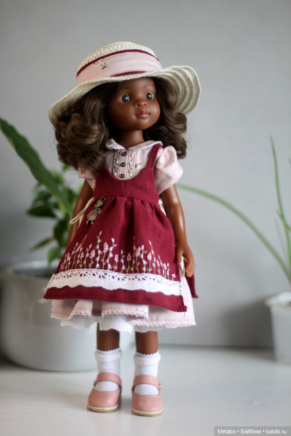 Комплект "Садовница" — Одежда и обувь для кукол своими руками: фото