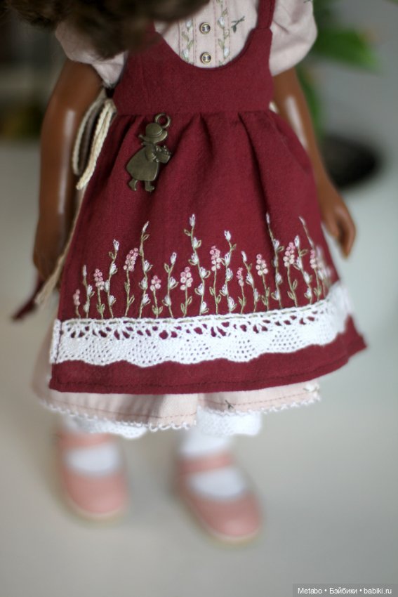 Комплект "Садовница" — Одежда и обувь для кукол своими руками: фото