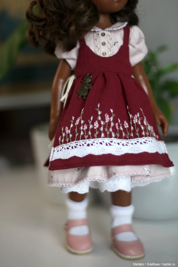 Комплект "Садовница" — Одежда и обувь для кукол своими руками: фото