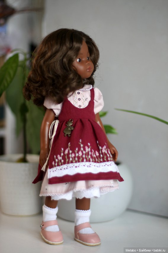Комплект "Садовница" — Одежда и обувь для кукол своими руками: фото