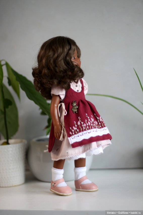 Комплект "Садовница" — Одежда и обувь для кукол своими руками: фото