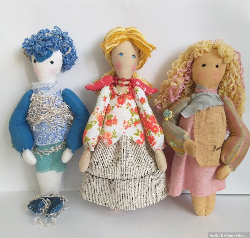 Василиса — Авторские текстильные куклы: Вальдорфские