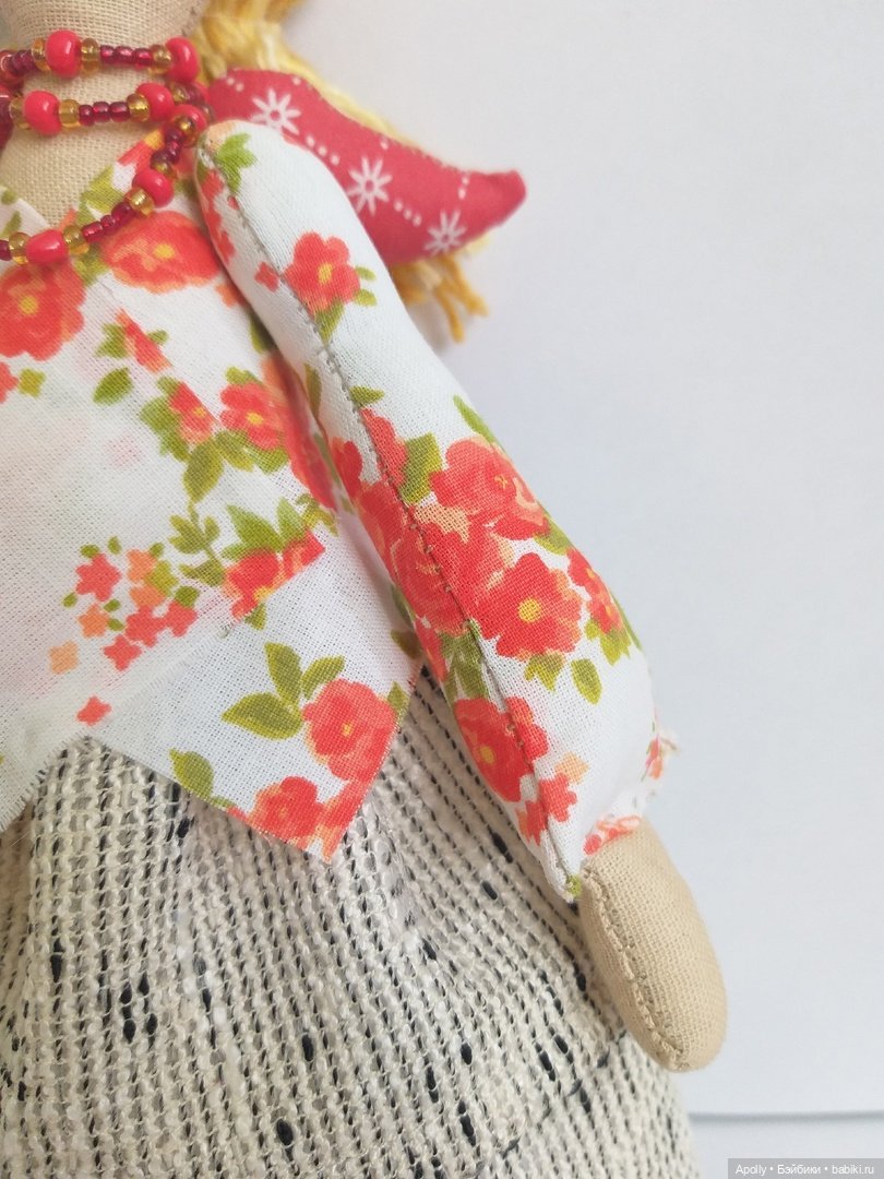 Василиса — Авторские текстильные куклы: Вальдорфские (фото 7)