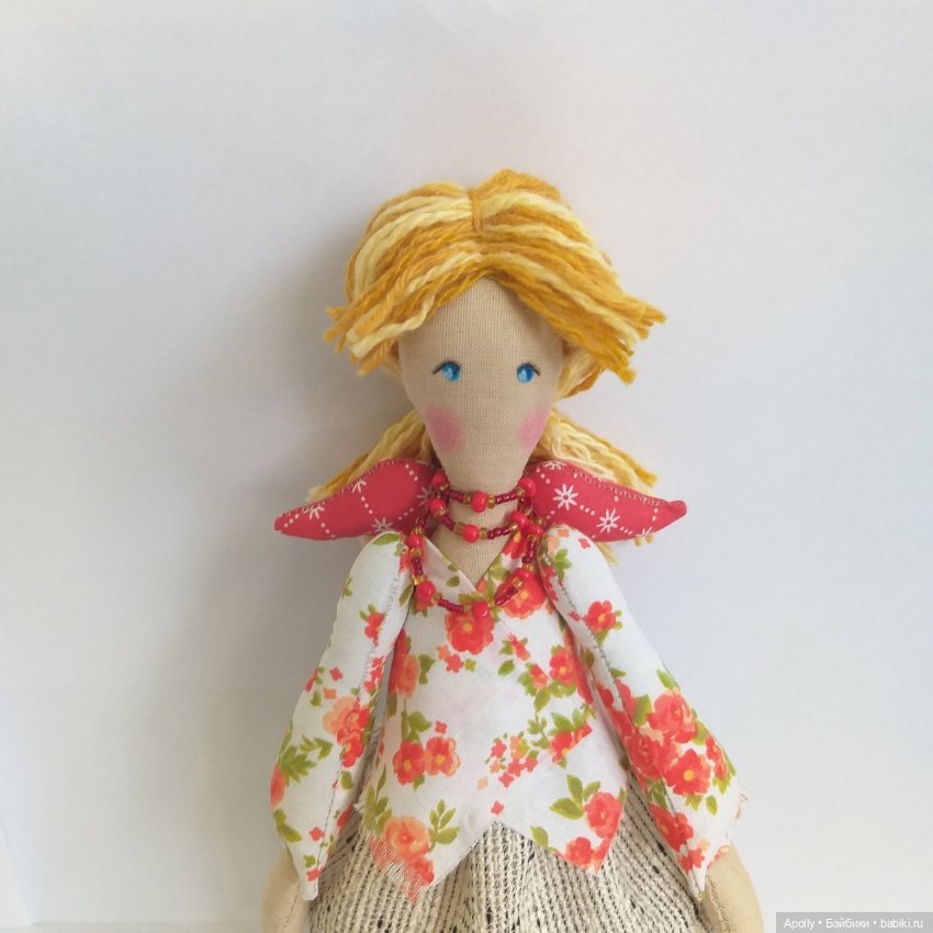 Василиса — Авторские текстильные куклы: Вальдорфские (фото 2)