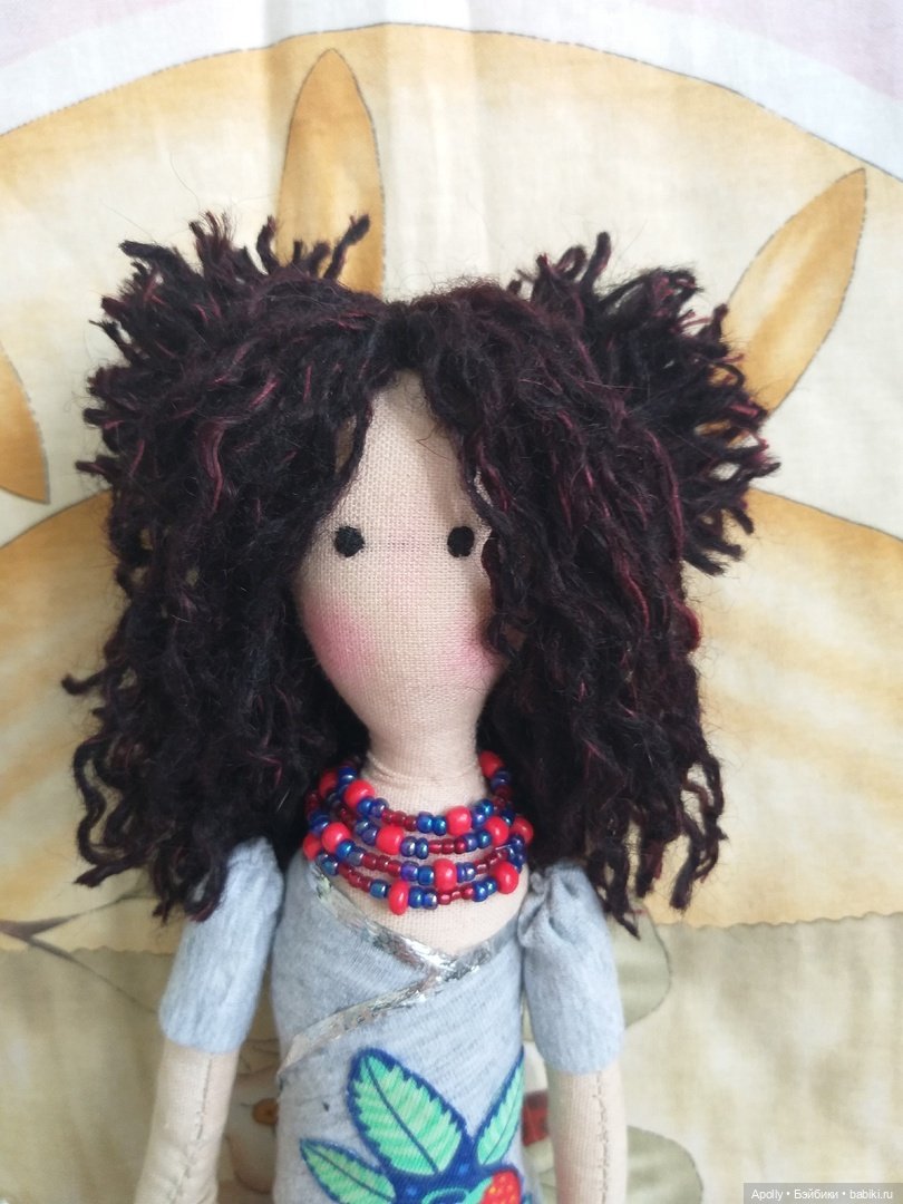 Алина — Авторские текстильные куклы: Вальдорфские (фото 7)