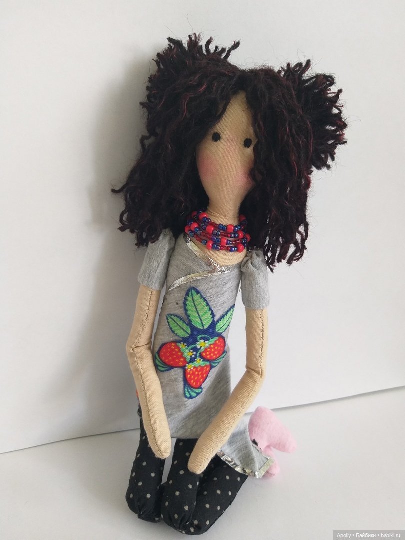 Алина — Авторские текстильные куклы: Вальдорфские (фото 6)