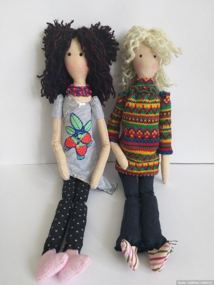Алина — Авторские текстильные куклы: Вальдорфские (фото 10)
