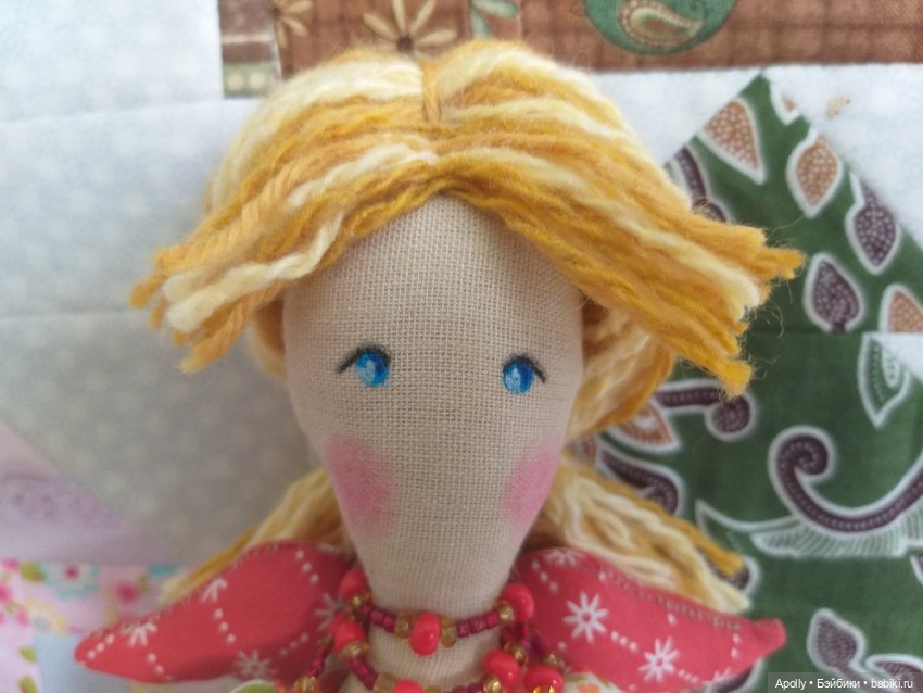 Василиса — Авторские текстильные куклы: Вальдорфские (фото 8)
